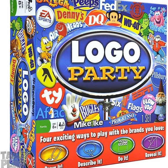 Logo Party Board Game by Spin Master - Picture 1 of 8